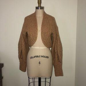 Anthropologie Cropped Cardigan